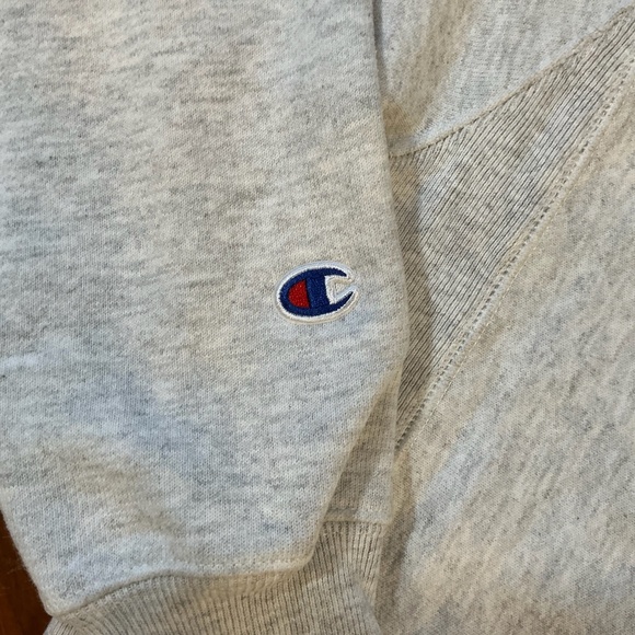 Champion Reverse Weave Nashville Crewneck Sweatshirt Gray Small - Picture 6 of 9
